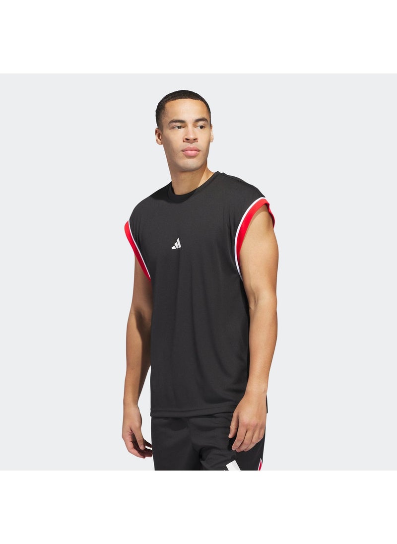 Adidas Basketball All World Sleeveless Tank Top - Image 5